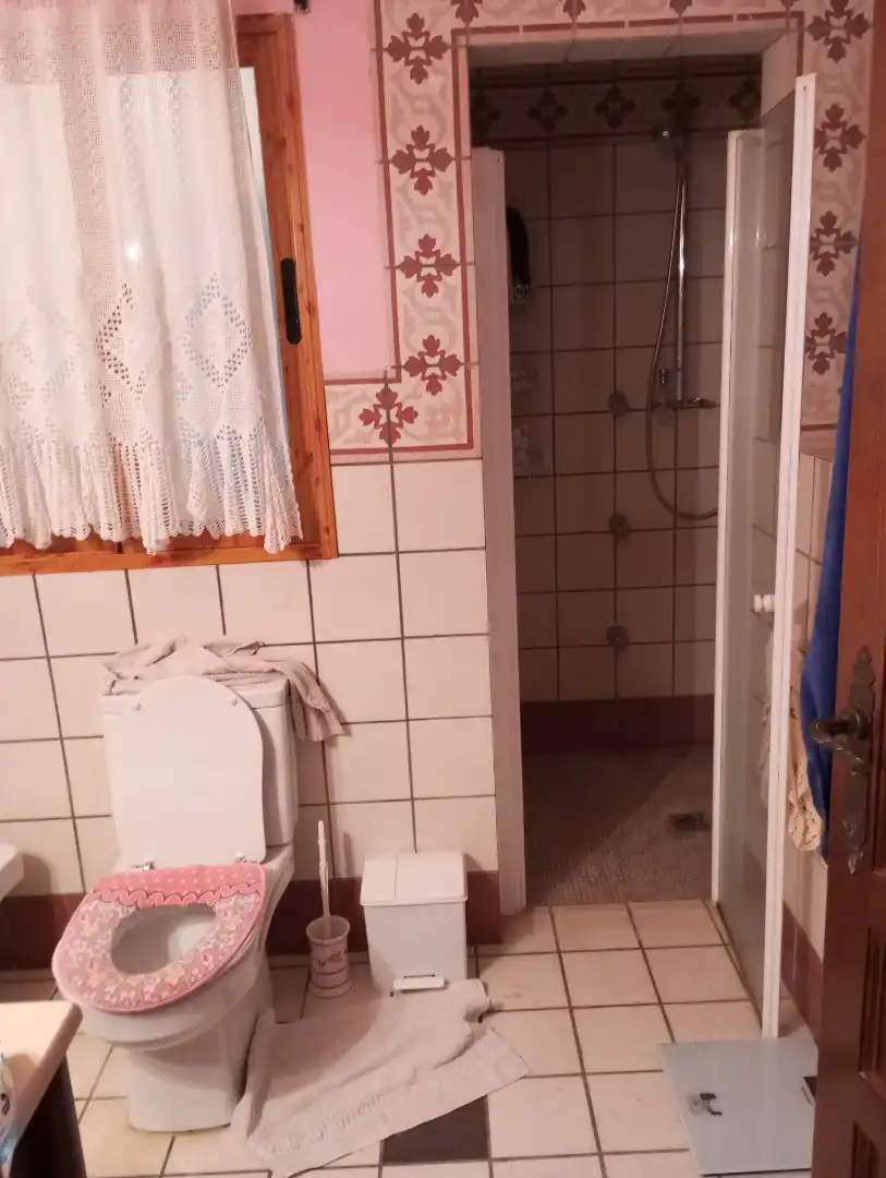 Bany de Casa o xalet de lloguer en Cortes de Baza amb Moblat, Es permeten mascotes i Piscina comunitària