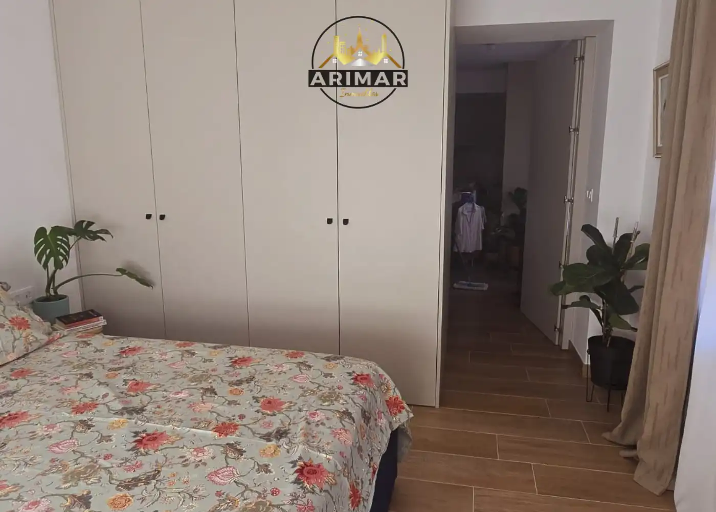 Schlafzimmer von Wohnung zum Verkauf in Castellón de la Plana / Castelló de la Plana mit Möbliert, Ofen und Waschmaschine