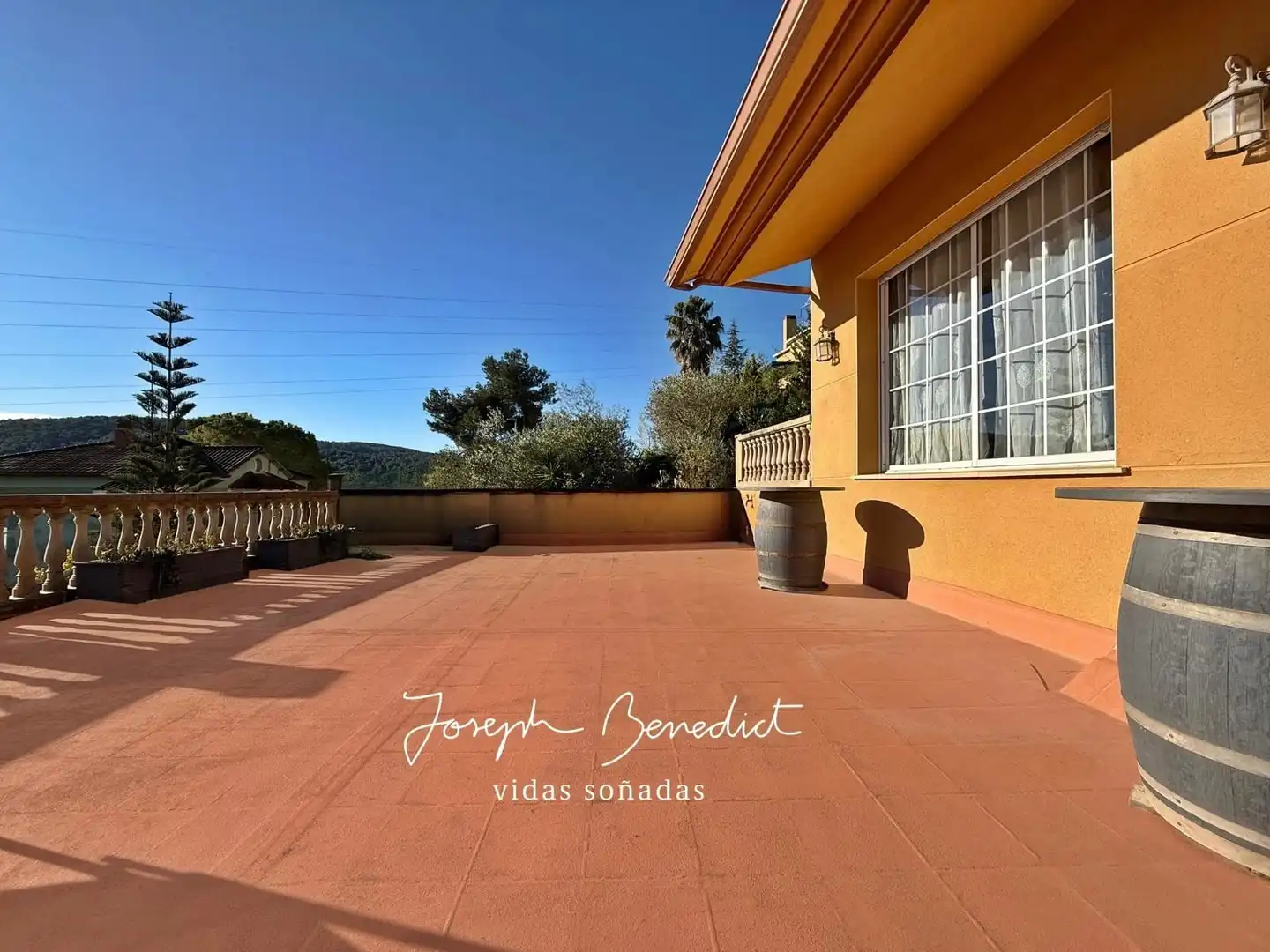 Terrace of Houses for sale in Begues  with Air Conditioner, Heating and Private garden
