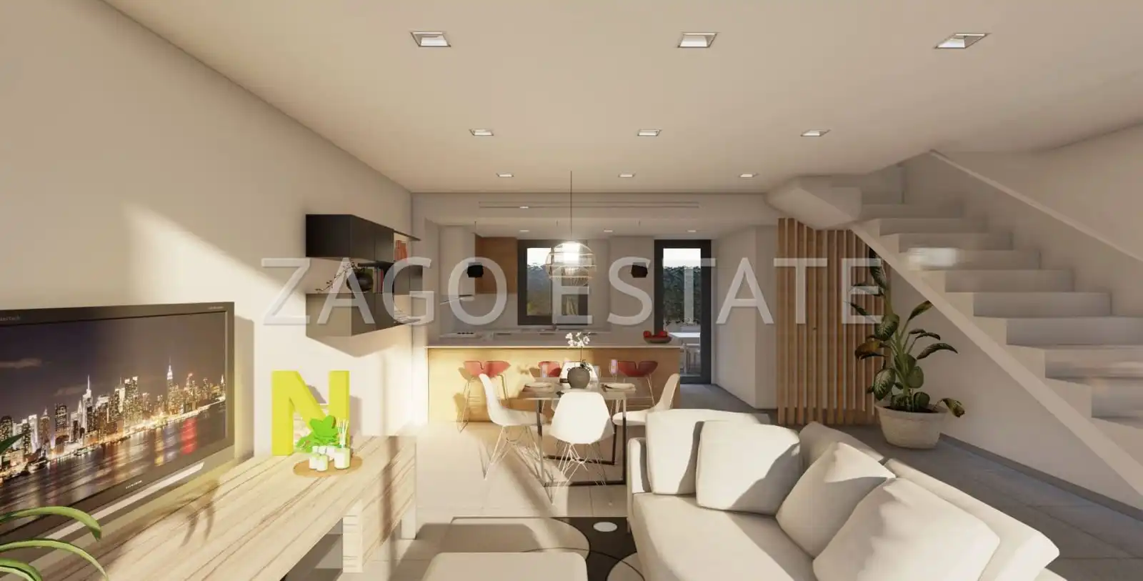 Terraced house with pool for sale in Cox, imagen 6