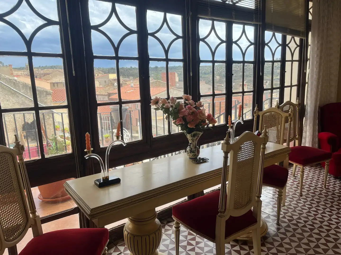 Comedor de Casa o chalet en venta en Valdealgorfa con Jardín privado, Terraza y Amueblado