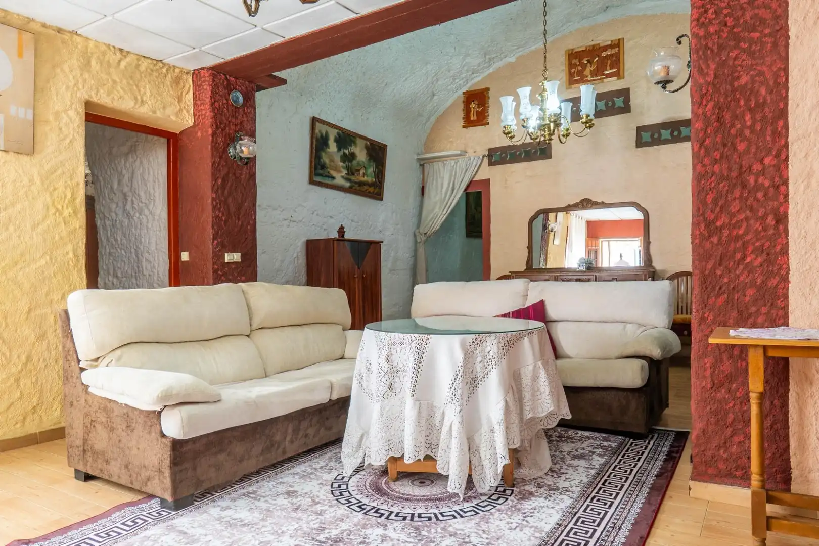 Sala de estar de Finca rústica en venta en Caniles