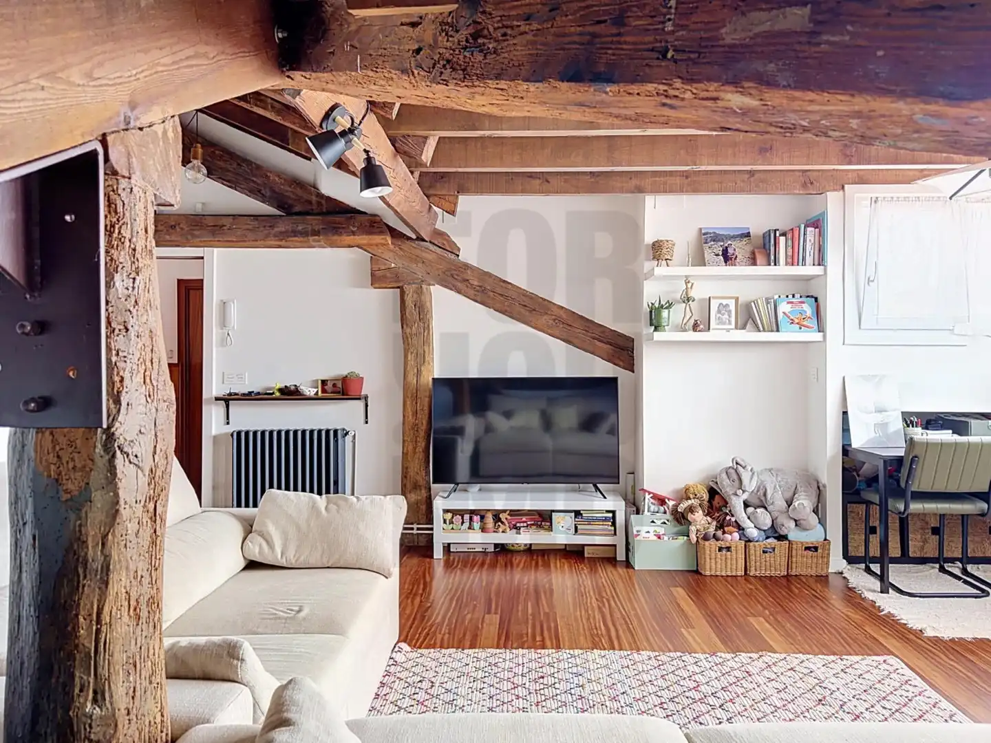 Sala de estar de Piso en venta en Donostia - San Sebastián  con Calefacción