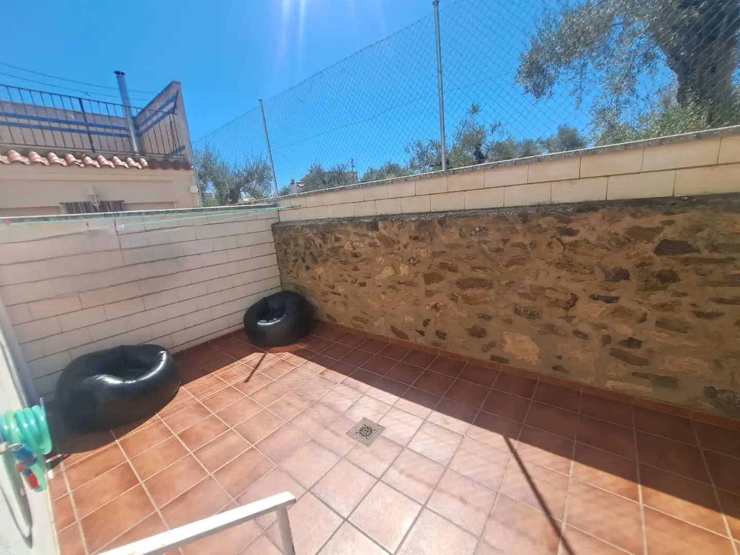 Terraza de Casa adosada en venta en Casar de Cáceres con Calefacción y Amueblado