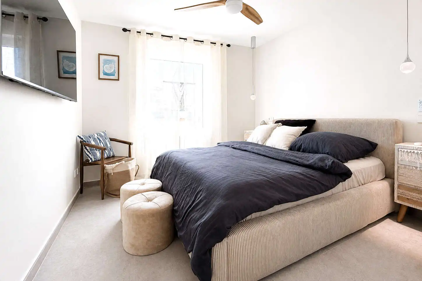 Schlafzimmer von Erdgeschoss zum Verkauf in Manacor mit Klimaanlage, Heizung und Terrasse