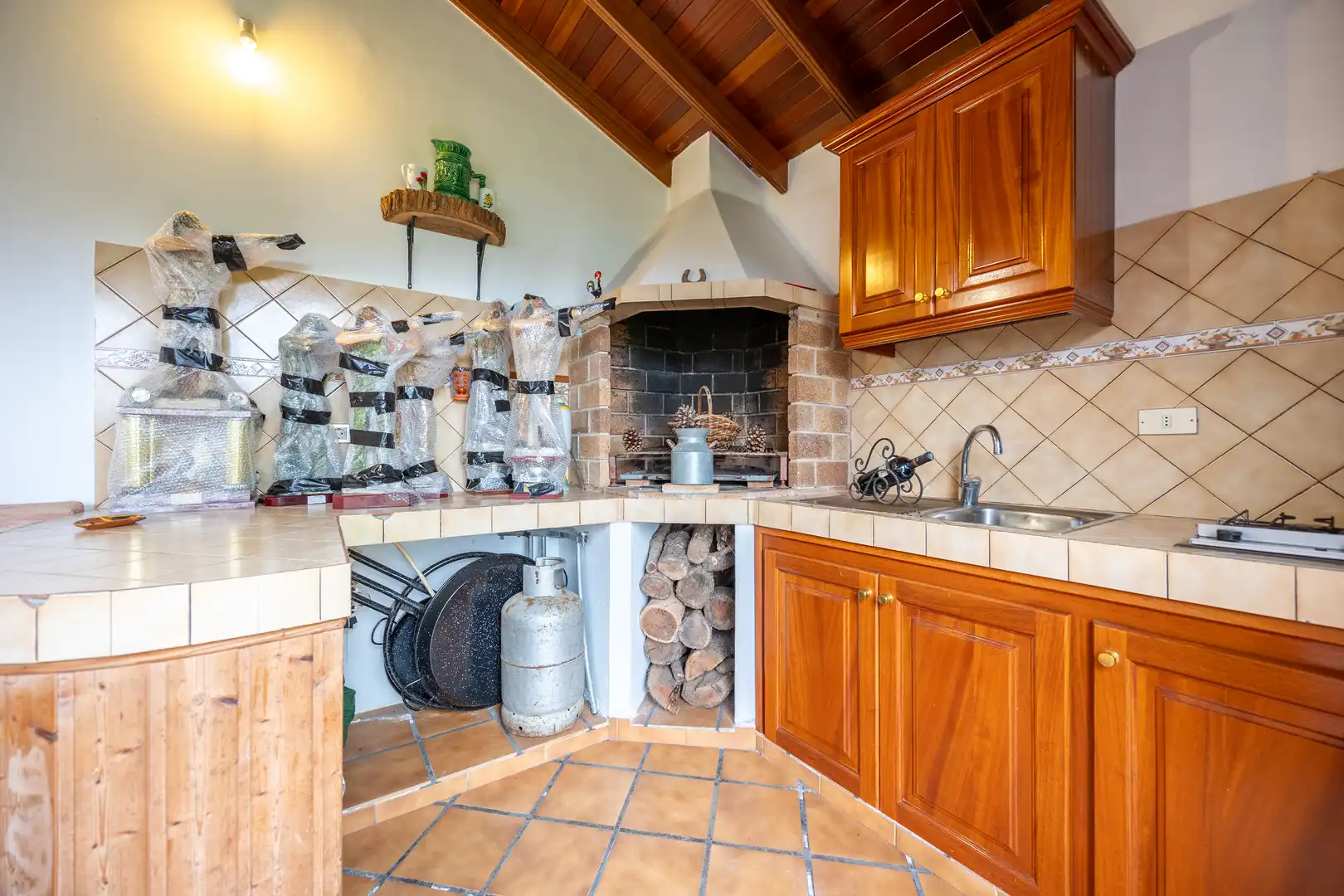 Cocina de Casa o chalet en venta en Arucas con Calefacción, Jardín privado y Terraza
