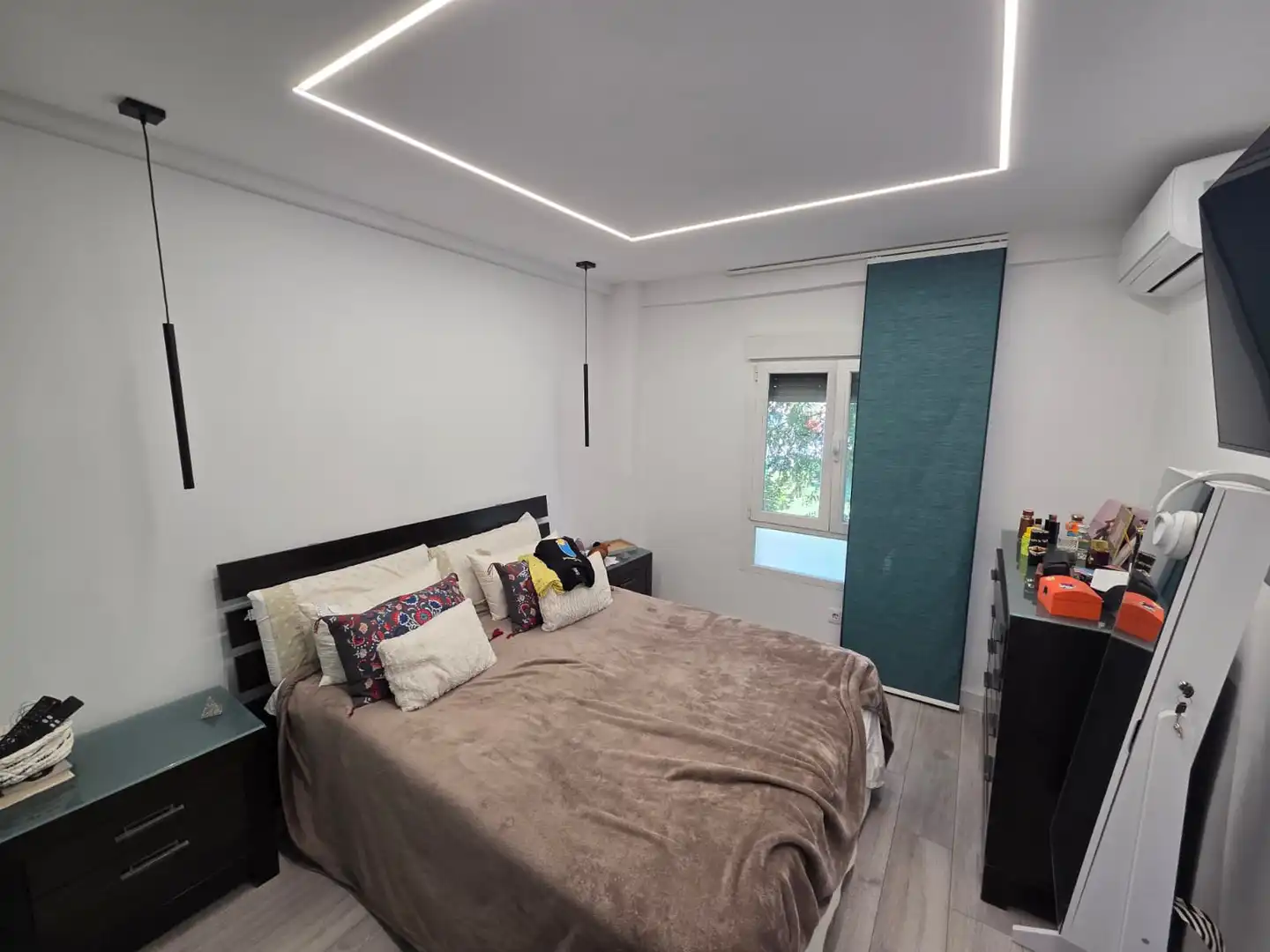 Bedroom of Flat for sale in Móstoles  with Air Conditioner, Heating and Parquet flooring