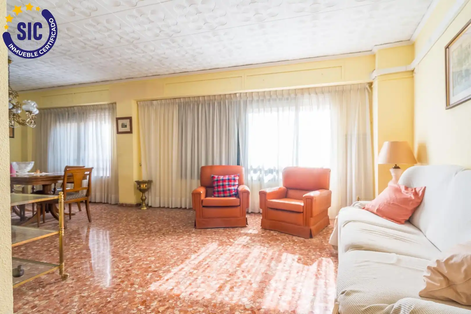 Sala d'estar de Casa adosada en venda en Sagunto / Sagunt amb Terrassa