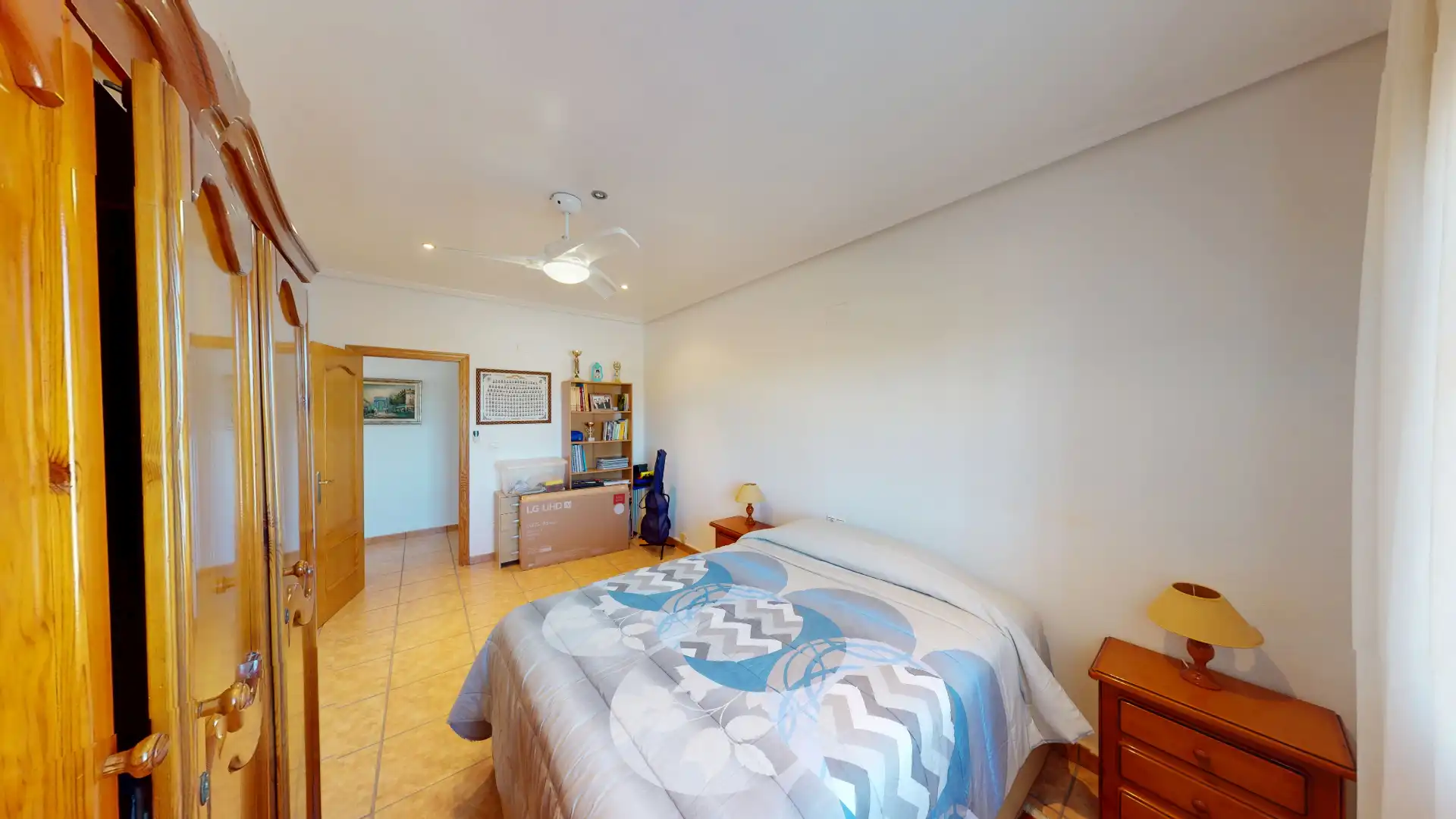 Dormitori de Casa o xalet en venda en Elche / Elx amb Aire condicionat, Jardí privat i Terrassa