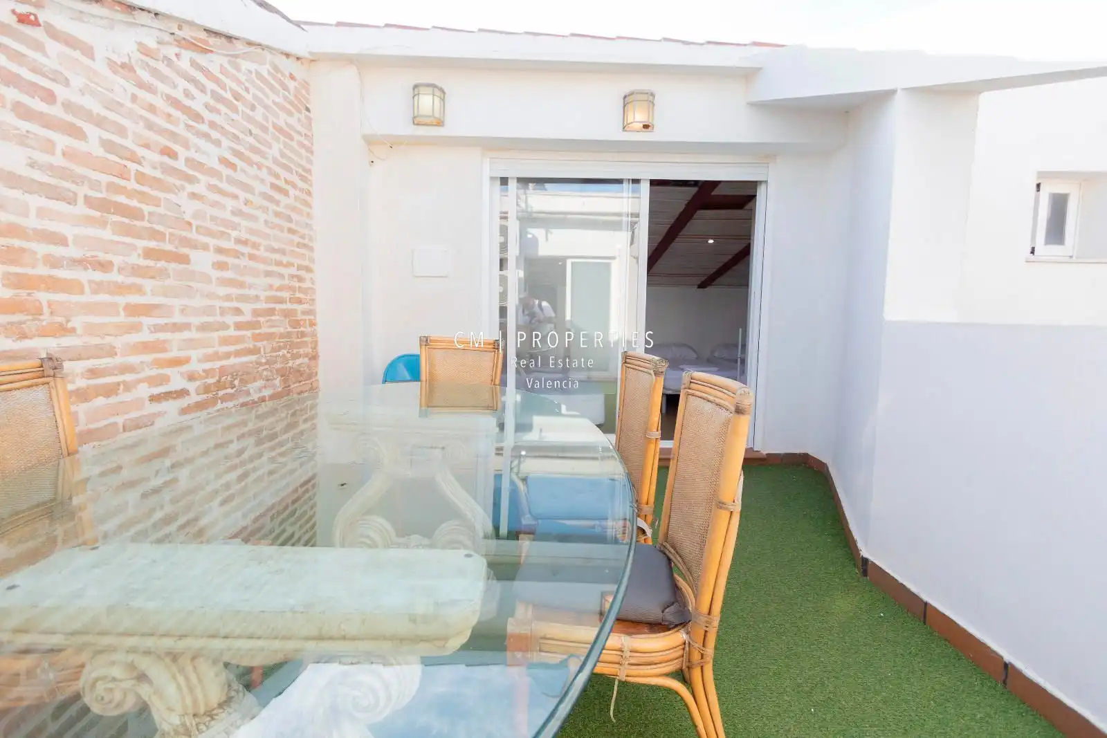 Terrasse von Haus oder Chalet zur Miete in Valencia mit Klimaanlage, Heizung und Terrasse