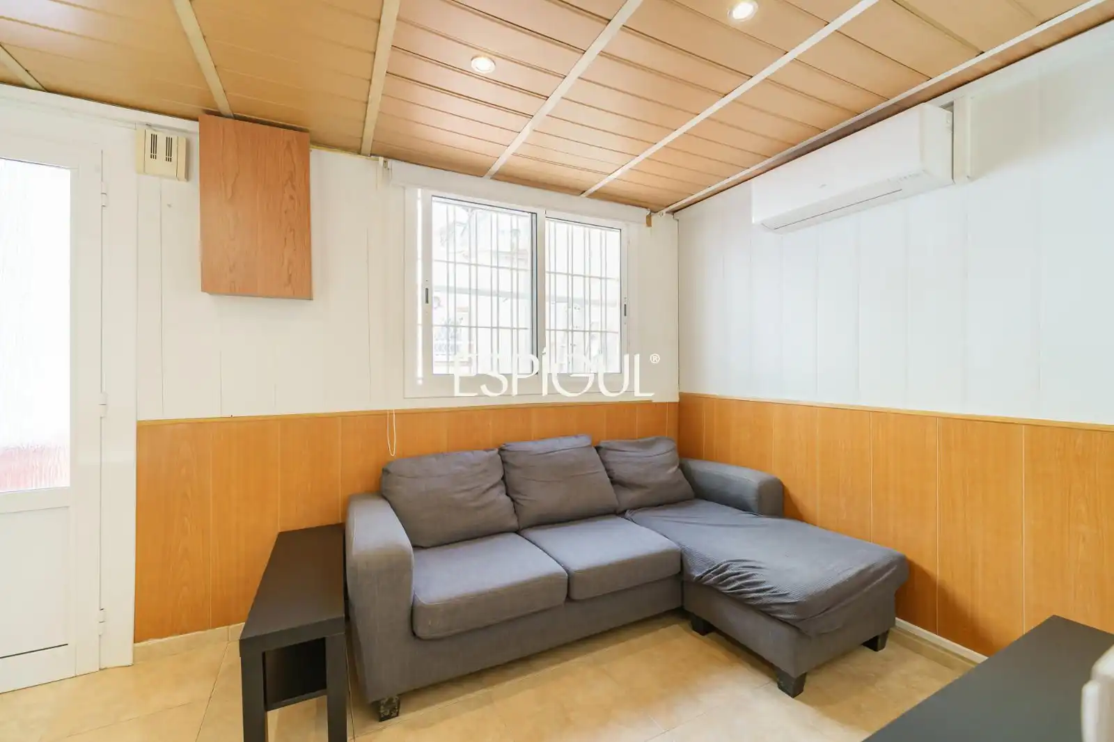 Sala d'estar de Casa adosada en venda en Sants - Montjuïc