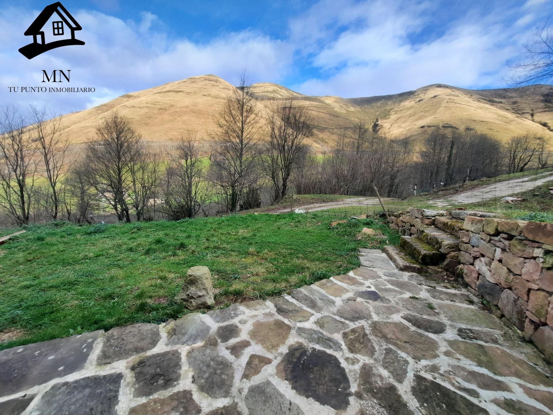 Vista exterior de Finca rústica en venda en Vega de Pas amb Jardí privat