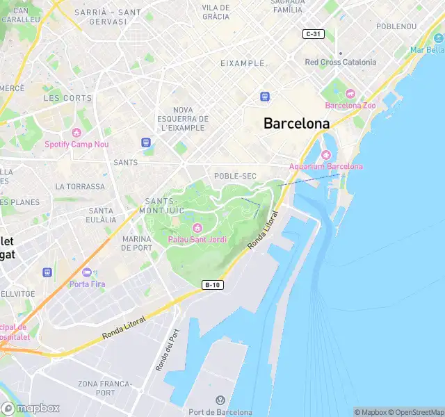 Vista exterior de Piso en venta en Barcelona