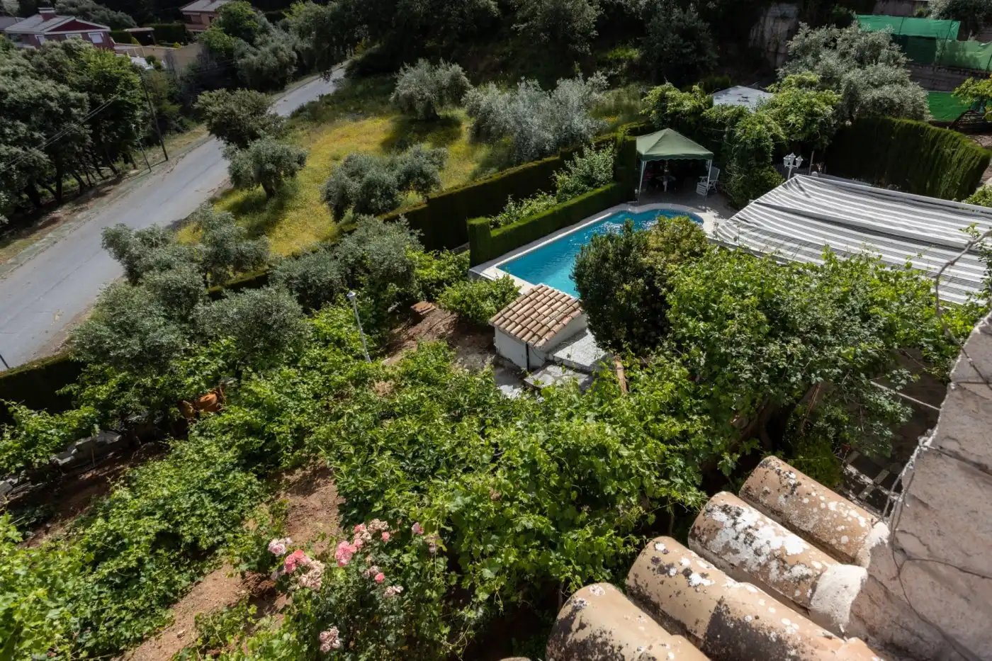 Piscina de Casa o chalet en venta en Dúdar con Aire acondicionado, Calefacción y Jardín privado