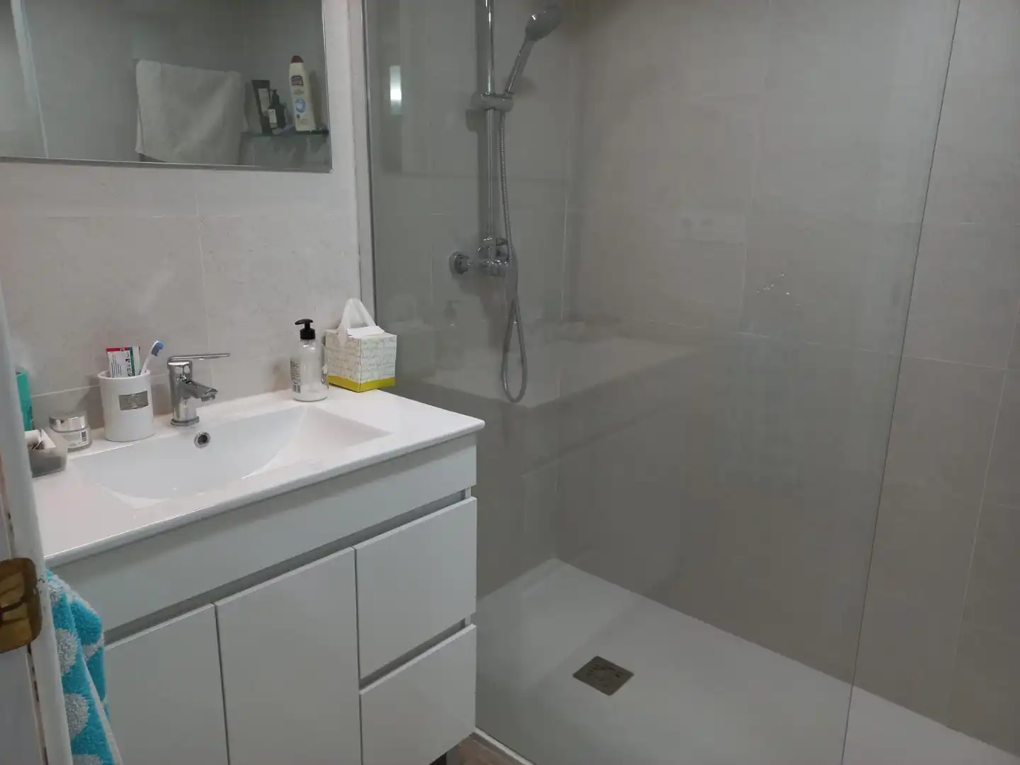 Baño de Piso de alquiler en Valencia con Aire acondicionado, Calefacción y Parquet