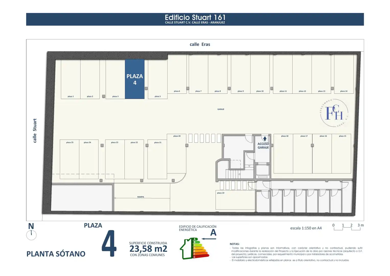 Appartement avec ascenseur à vendre à Calle de Stuart 161, imagen 5