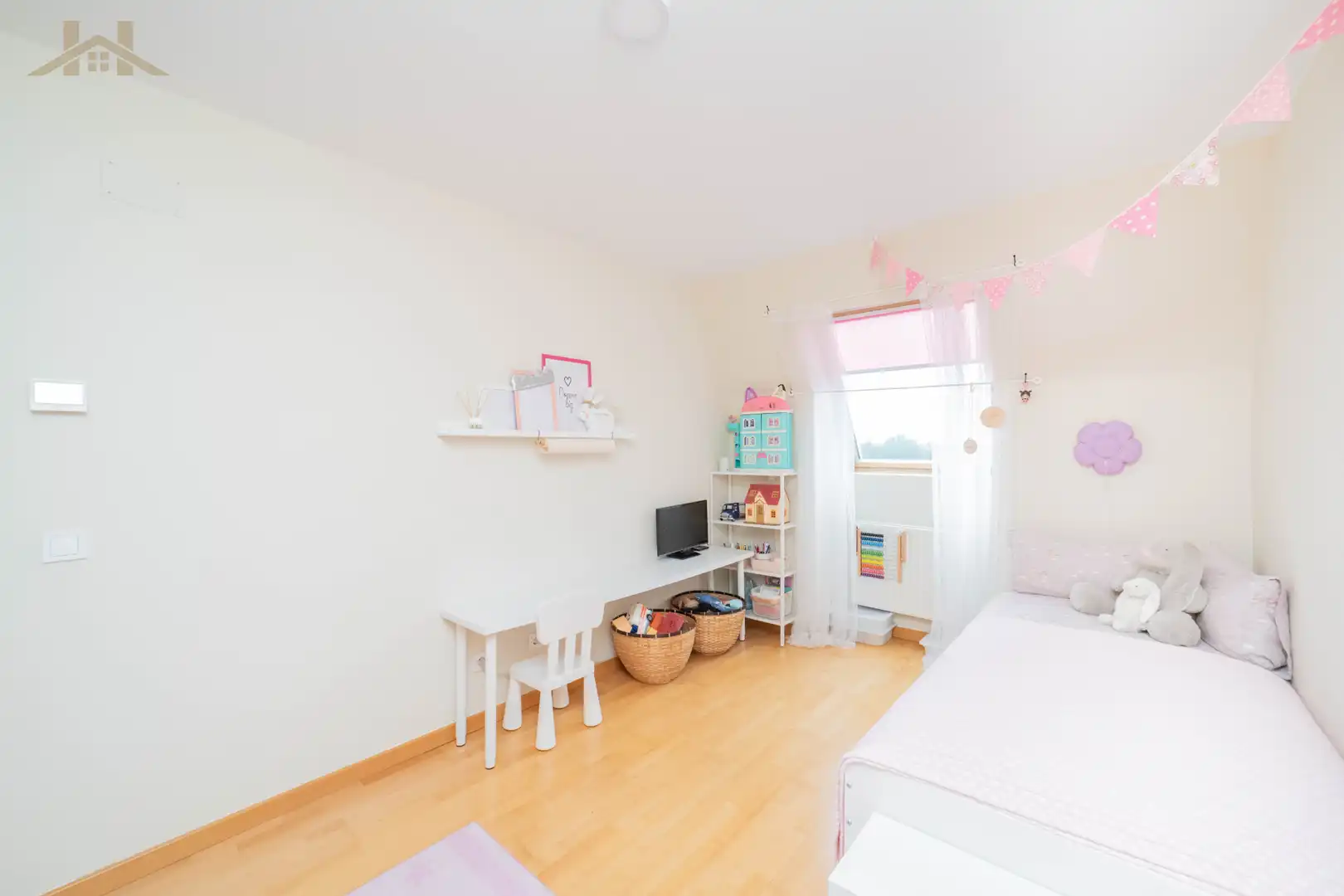 Habitación de Casa adosada en venta en Illescas con Aire acondicionado, Calefacción y Jardín privado