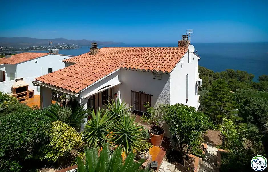 Exterior view of House or chalet for sale in El Port de la Selva  with Air Conditioner