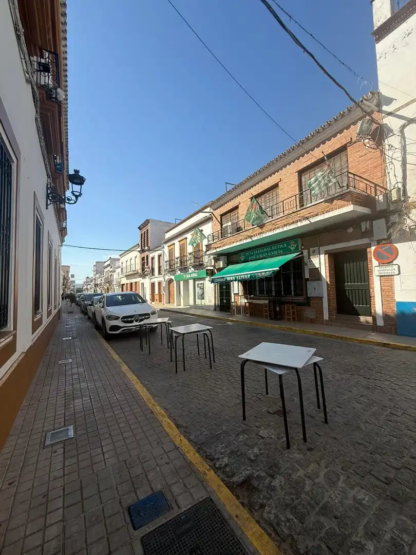 Vista exterior de Casa o chalet en venta en Villaverde del Río con Terraza y Balcón