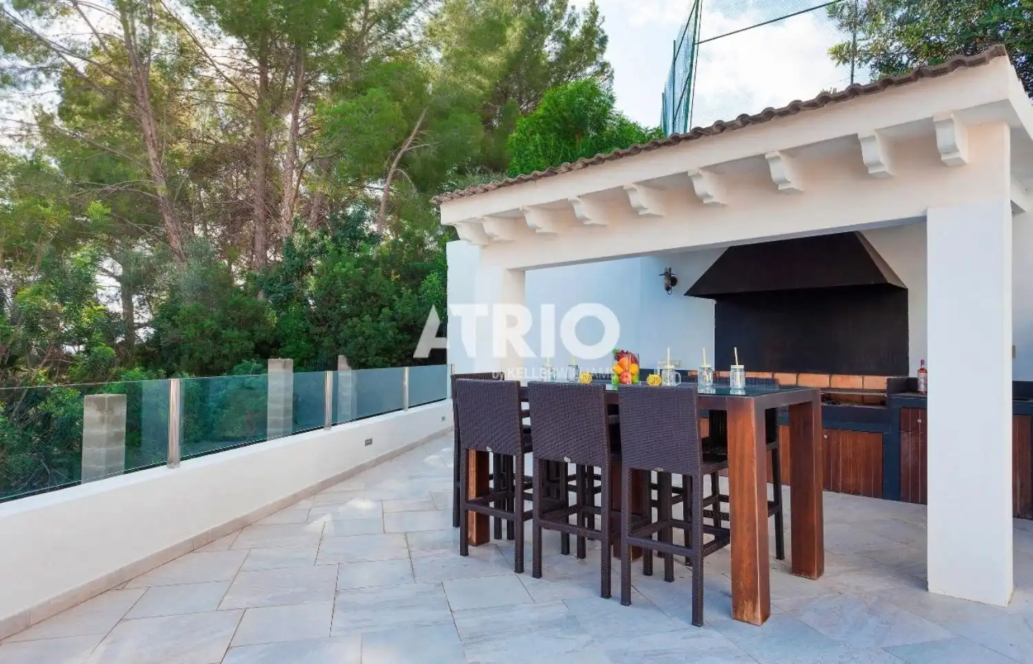 Terrassa de Casa o xalet de lloguer en  Palma de Mallorca amb Aire condicionat, Calefacció i Jardí privat