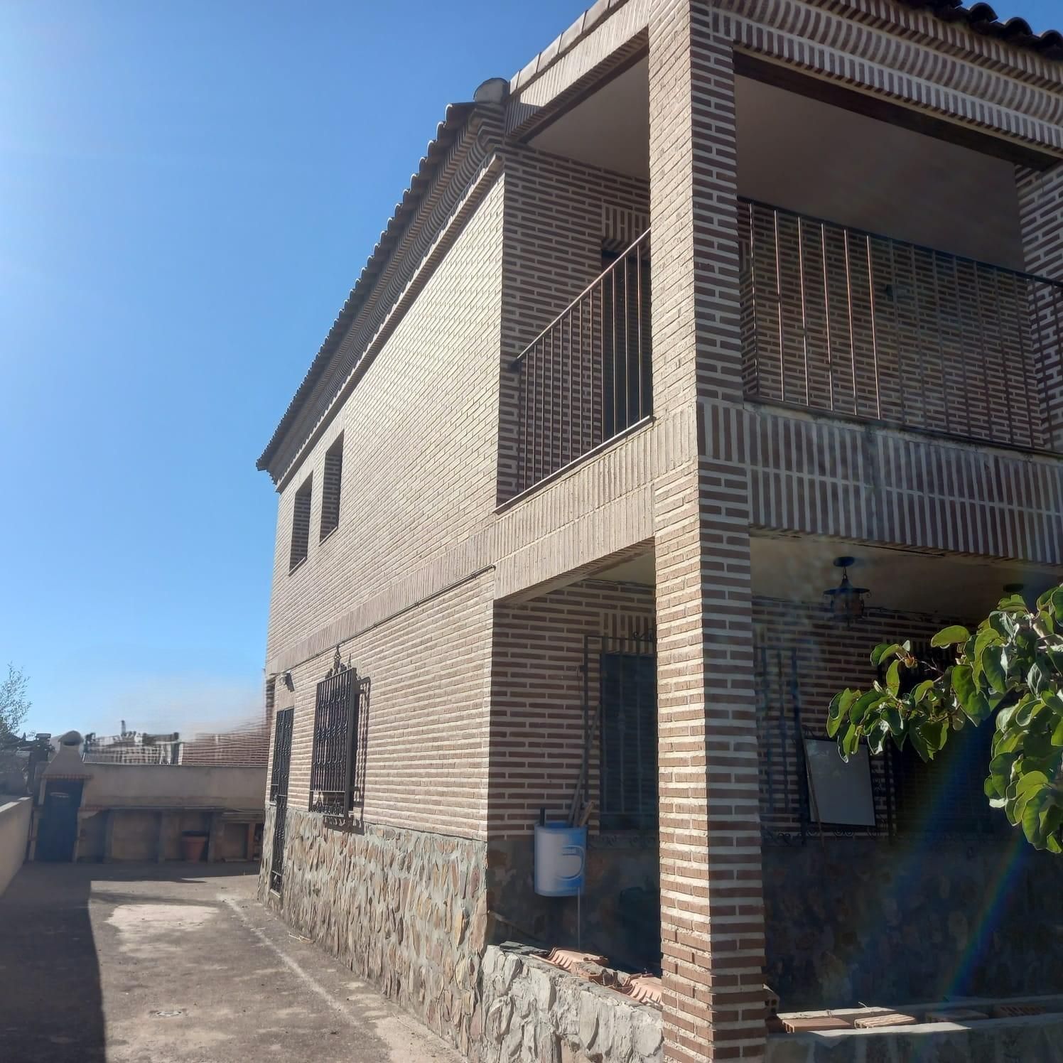 Exterior view of Single-family semi-detached for sale in Nambroca  with Private garden and Terrace