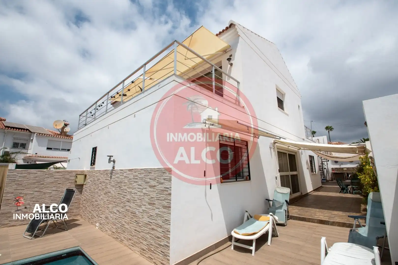 Detached house with pool for sale in Urbanización Santa Rosa, imagen 7