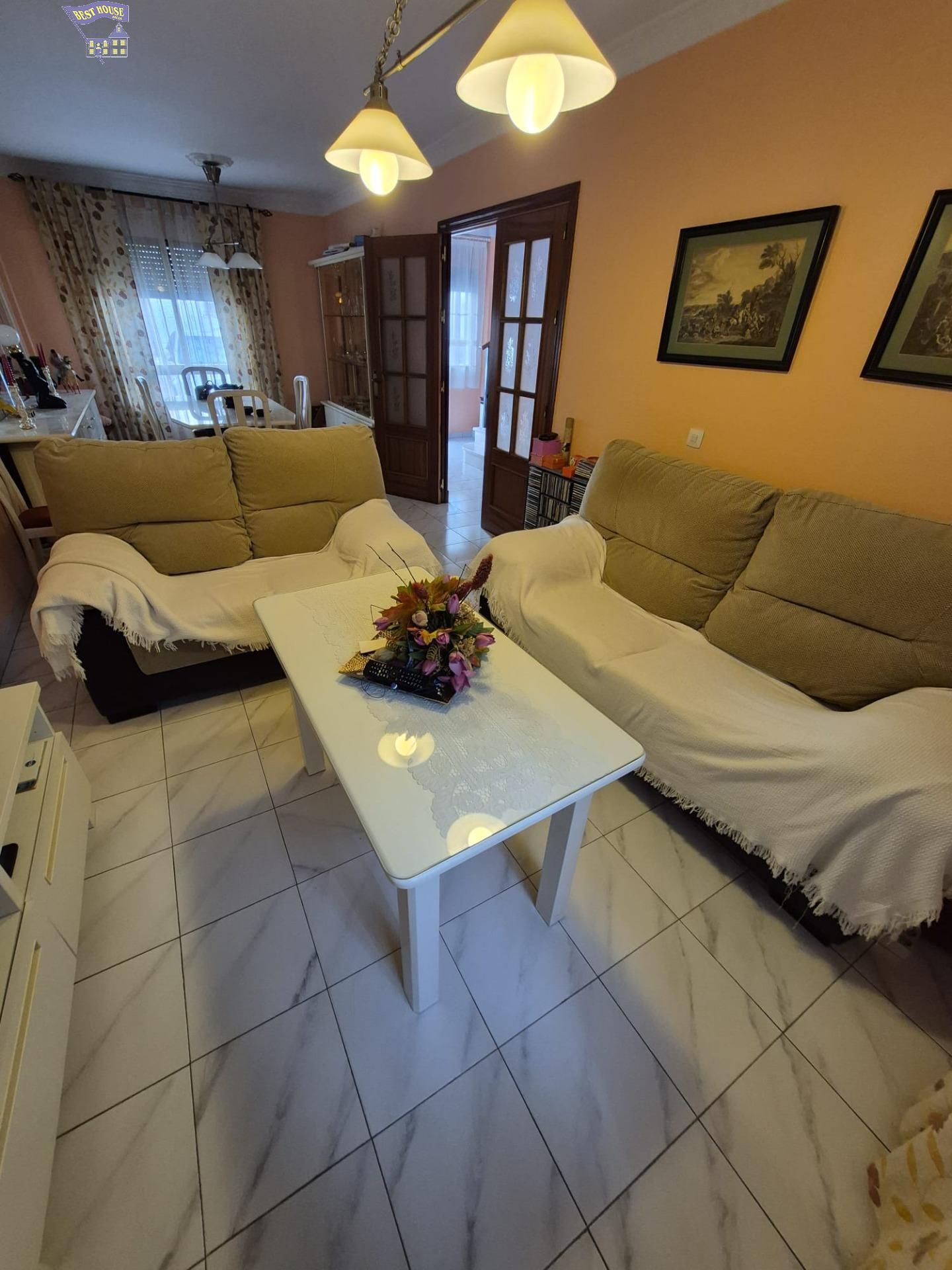 Sala d'estar de Casa o xalet en venda en Arcos de la Frontera