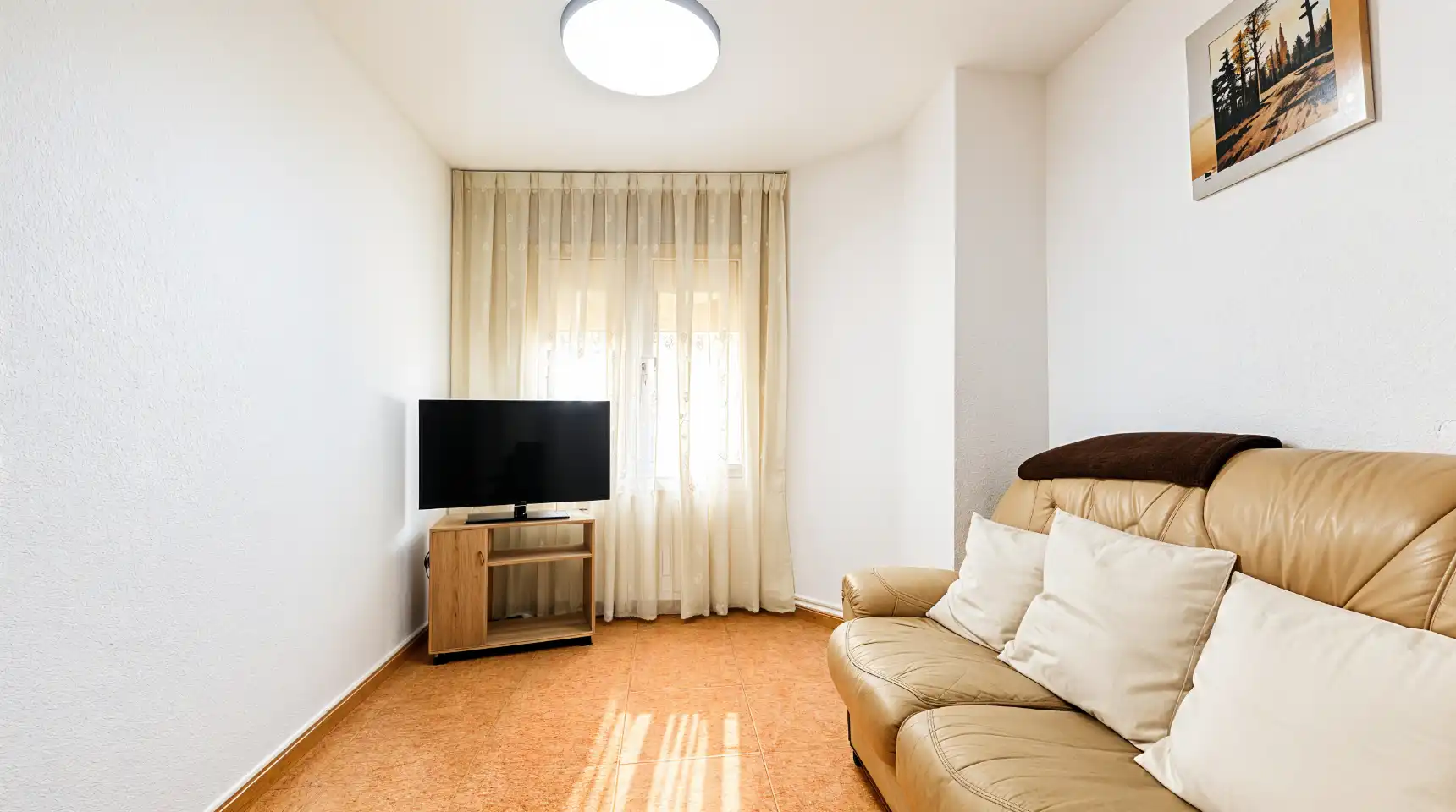 Living room of Flat for sale in Barcelona  with Air Conditioner, Heating and Balcony