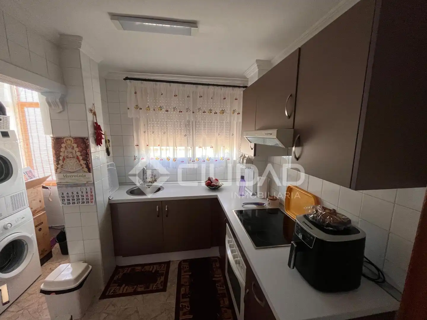 Kitchen of Flat for sale in Sanlúcar de Barrameda  with Air Conditioner and Balcony