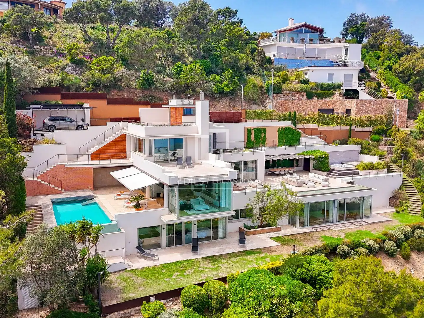 Vista exterior de Casa o xalet en venda en Begur amb Aire condicionat, Jardí privat i Terrassa