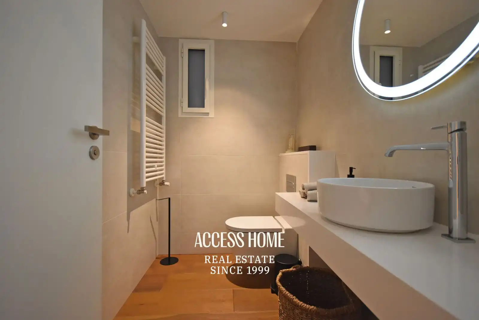 Baño de Piso de alquiler en Barcelona con Aire acondicionado, Calefacción y Terraza