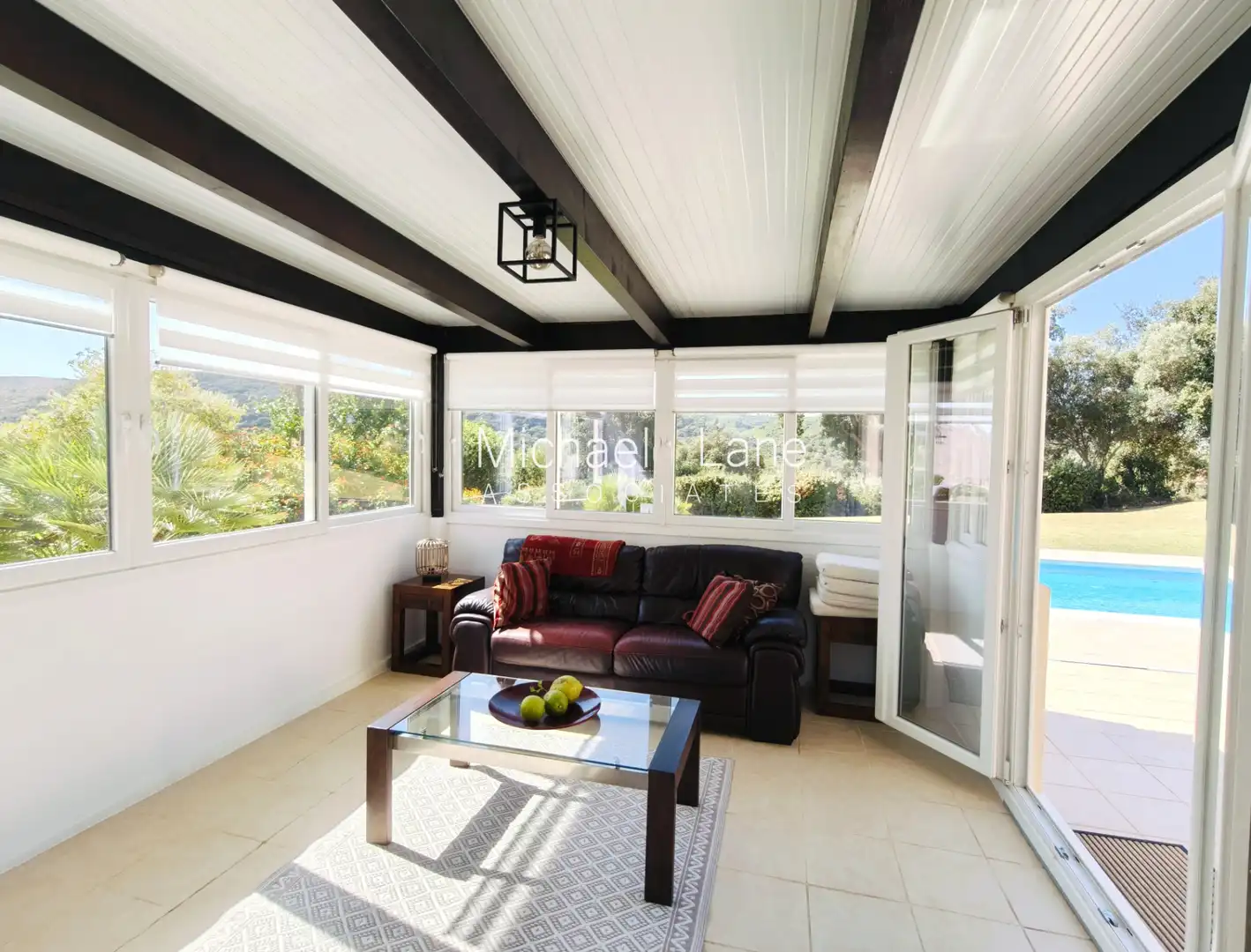 Garten von Erdgeschoss zum Verkauf in Sotogrande mit Klimaanlage, Privatgarten und Terrasse