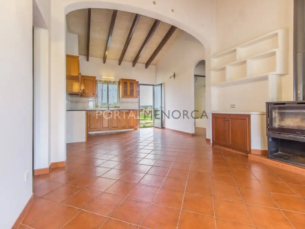 Cocina de Finca rústica en venta en Ciutadella de Menorca con Jardín privado