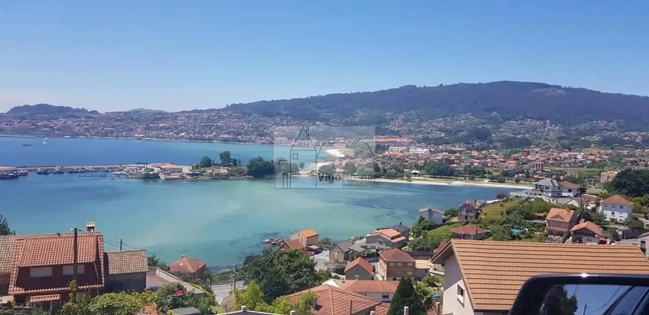 Vista exterior de Casa o chalet en venta en Moaña con Calefacción, Jardín privado y Trastero