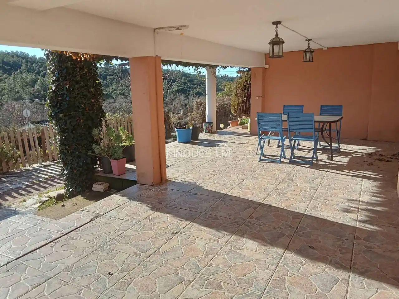 Terrassa de Casa o xalet en venda en Tordera amb Calefacció, Jardí privat i Terrassa