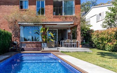 Terrasse von Einfamilien-Reihenhaus zum verkauf in Teià mit Klimaanlage, Terrasse und Schwimmbad