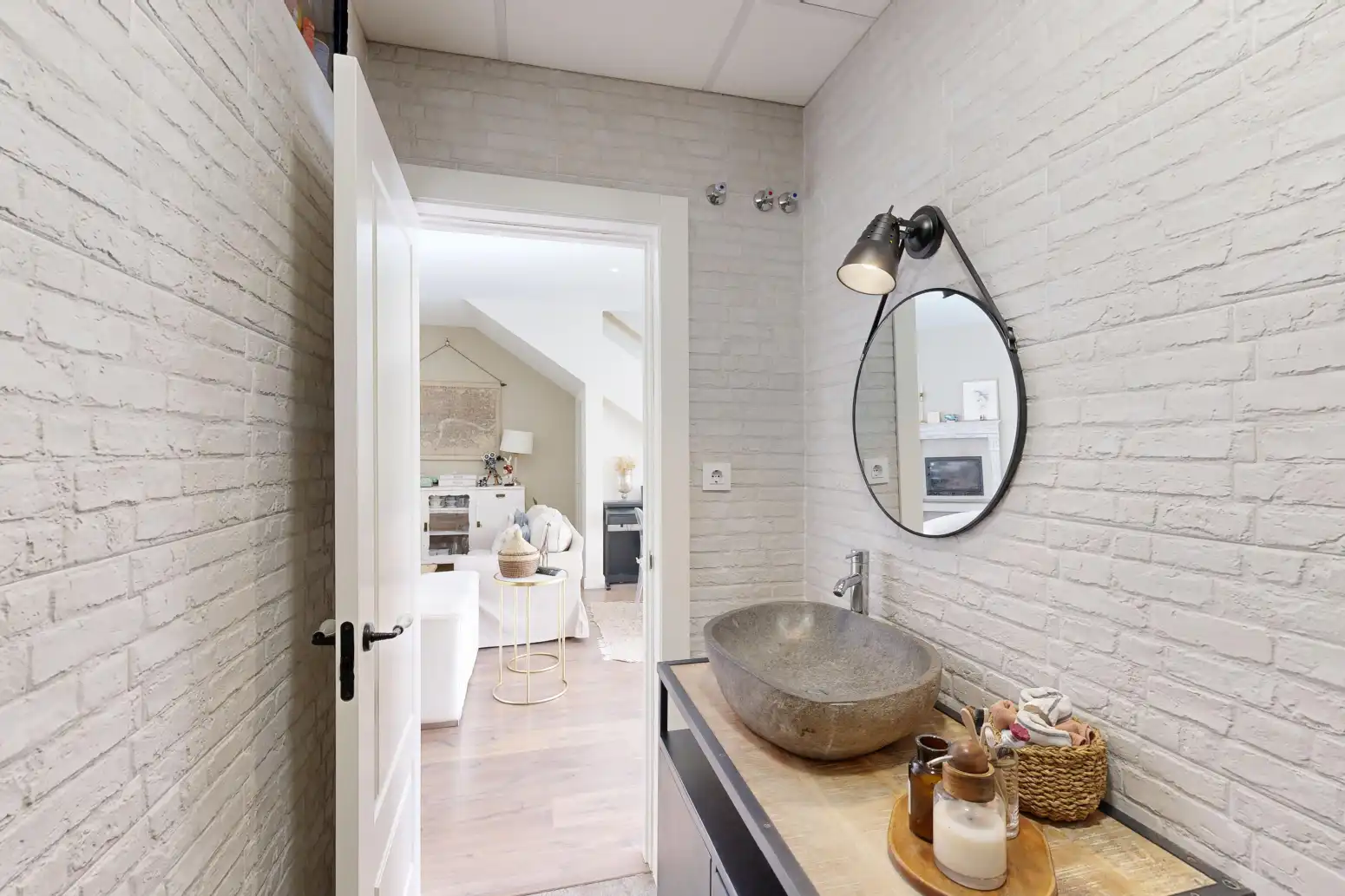 Bathroom of Houses for sale in Cartagena  with Air Conditioner, Parquet flooring and Terrace