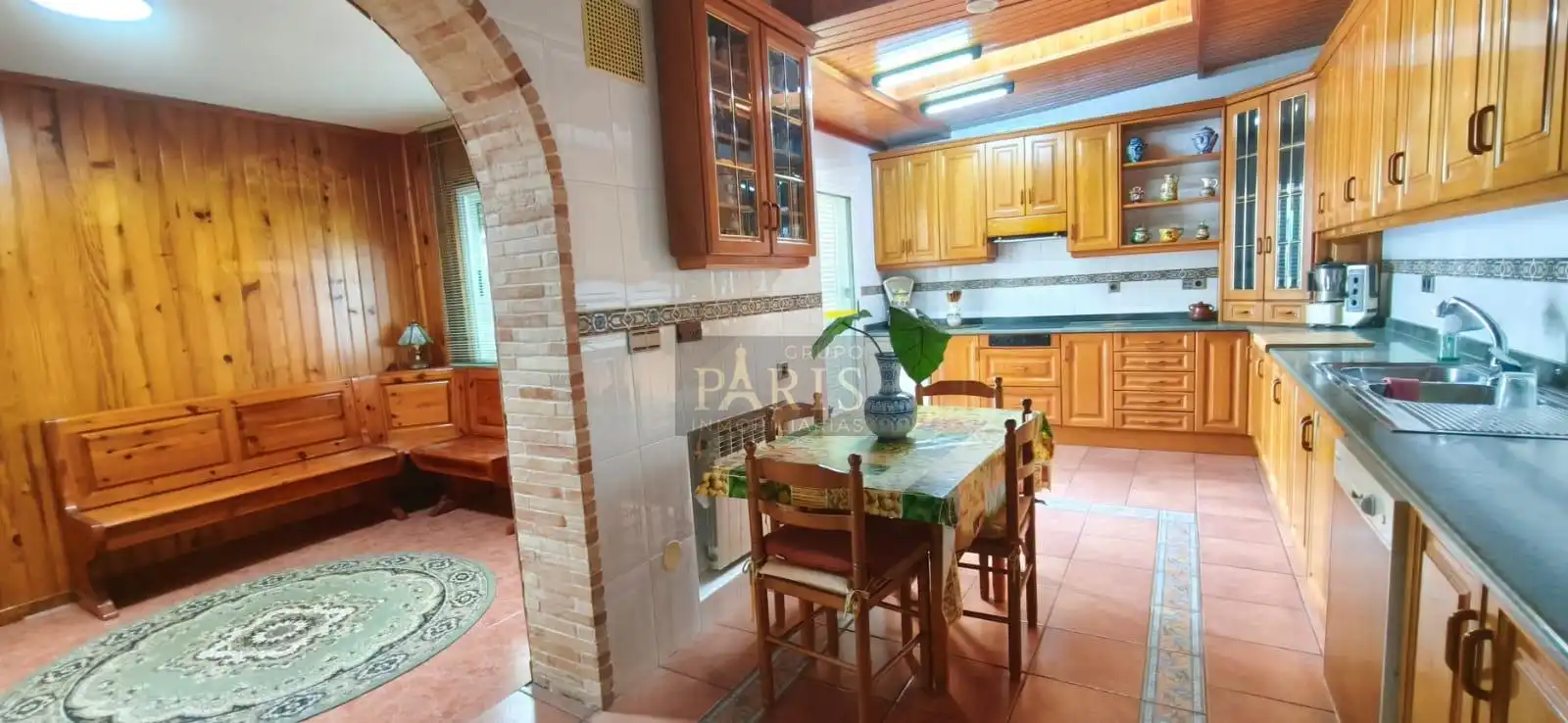 Cuina de Casa o xalet en venda en Cartagena amb Moblat