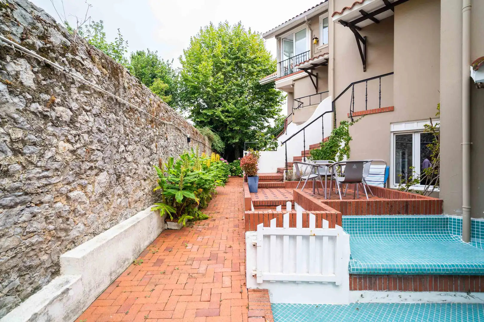 Terrassa de Casa adosada en venda en Santander amb Calefacció, Parquet i Terrassa