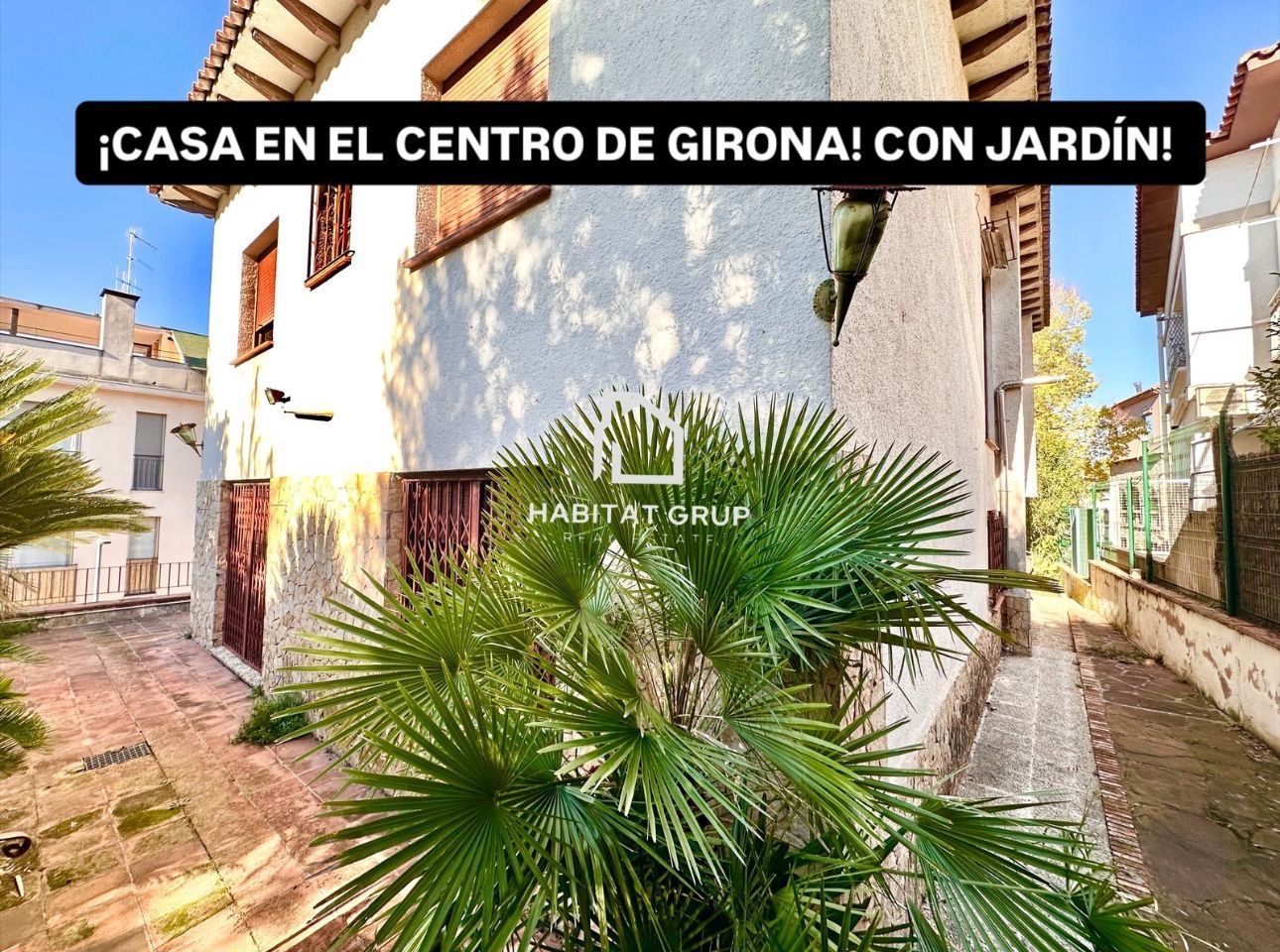Jardín de Casa o chalet en venta en Girona Capital con Aire acondicionado, Calefacción y Jardín privado