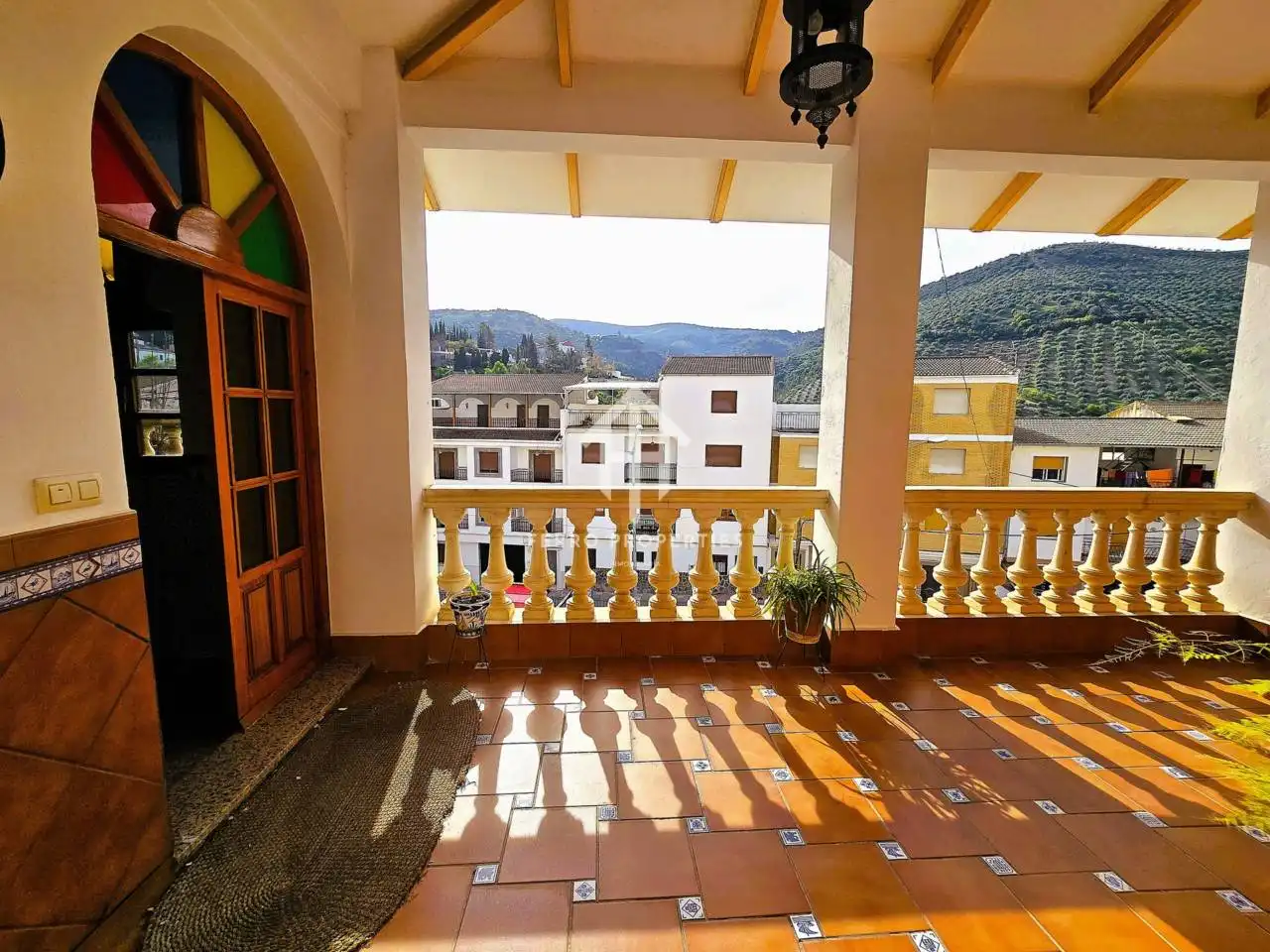 Vista exterior de Casa o xalet en venda en Algarinejo amb Aire condicionat i Terrassa
