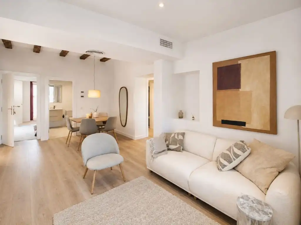 Sala d'estar de Pis en venda en Vilafranca del Penedès amb Aire condicionat, Calefacció i Forn