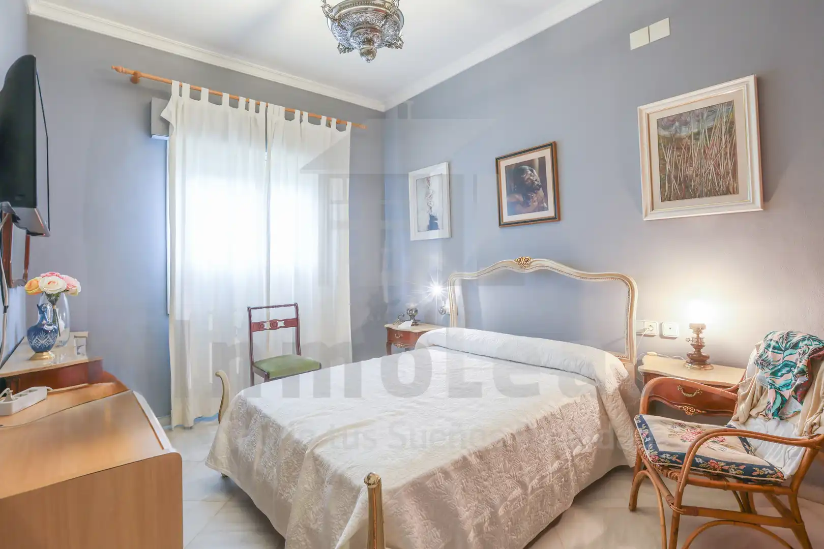 Bedroom of Houses for sale in Espartinas  with Air Conditioner, Heating and Private garden