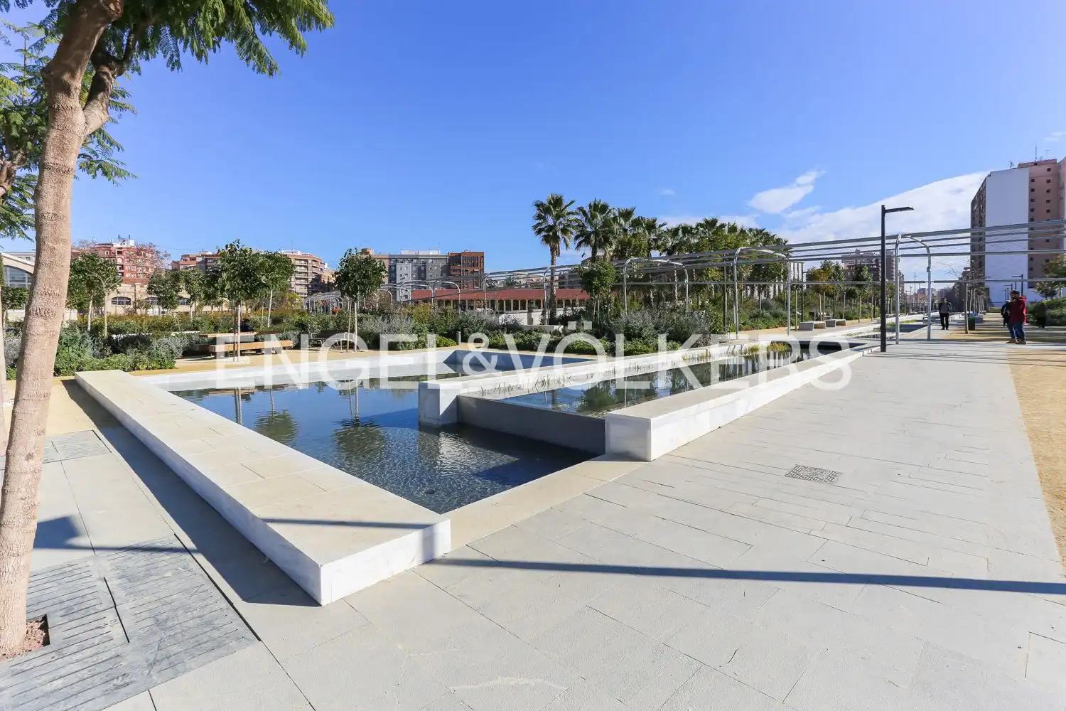 Vista exterior de Ático de alquiler en Valencia con Aire acondicionado, Calefacción y Parquet
