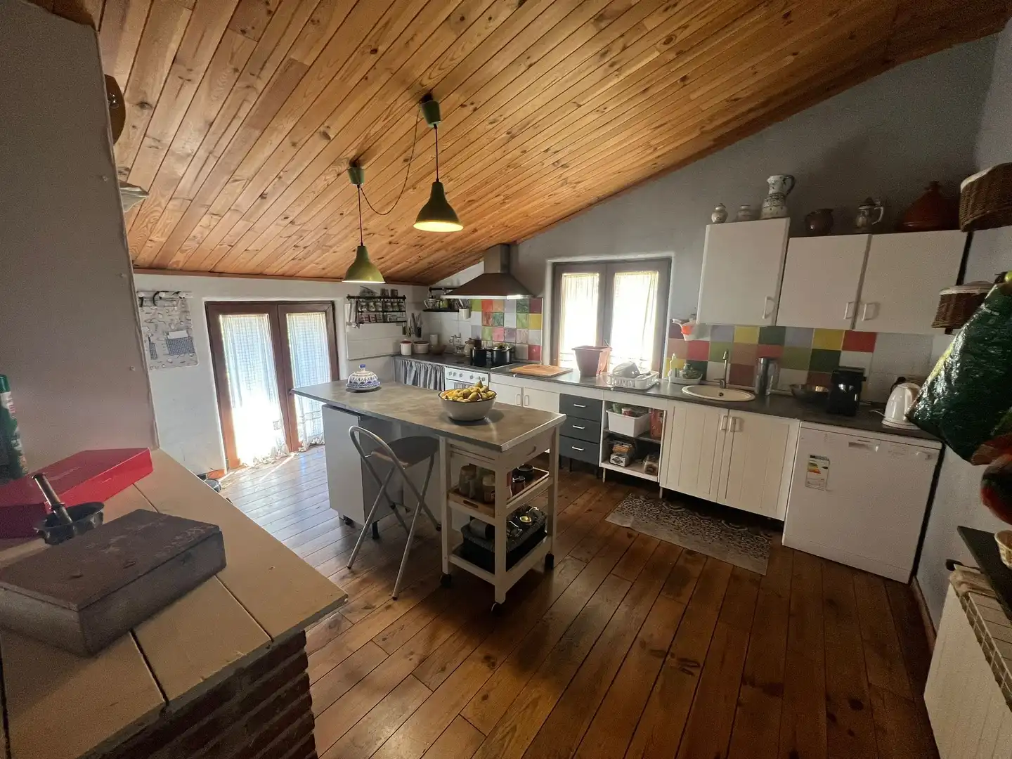 Cocina de Casa o chalet en venta en Navacepedilla de Corneja con Calefacción, Jardín privado y Parquet