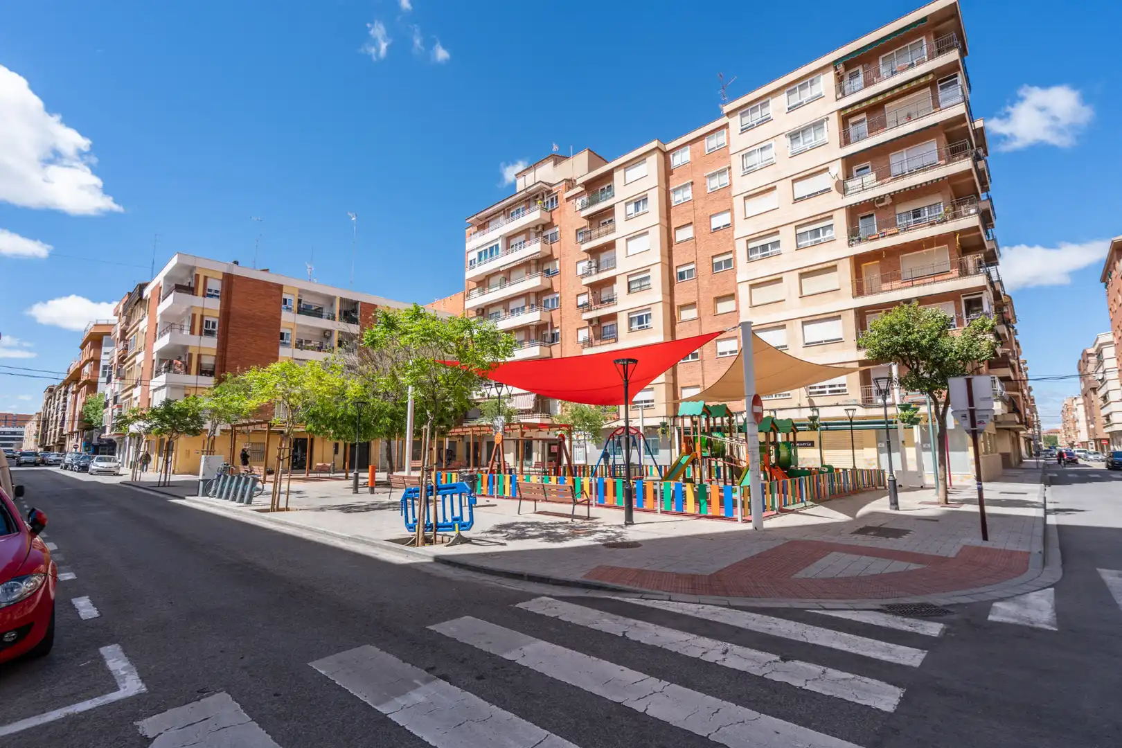 Vista exterior de Piso en venta en  Albacete Capital con Aire acondicionado, Calefacción y Terraza