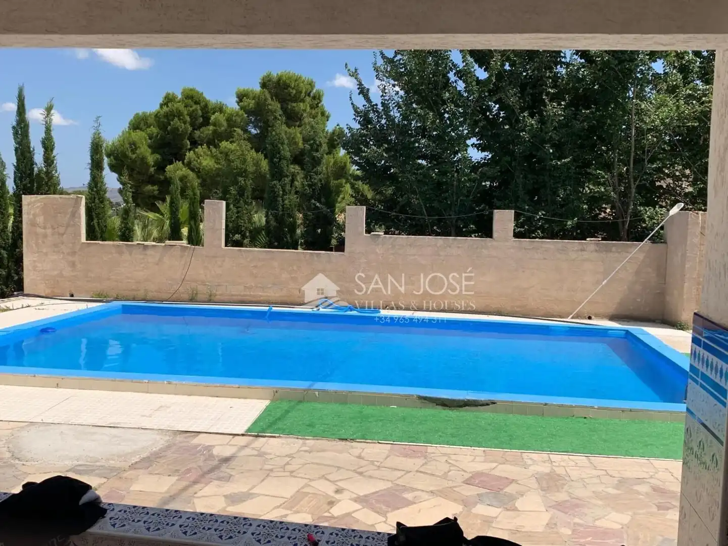 Piscina de Casa o chalet en venta en Novelda con Jardín privado, Trastero y Piscina