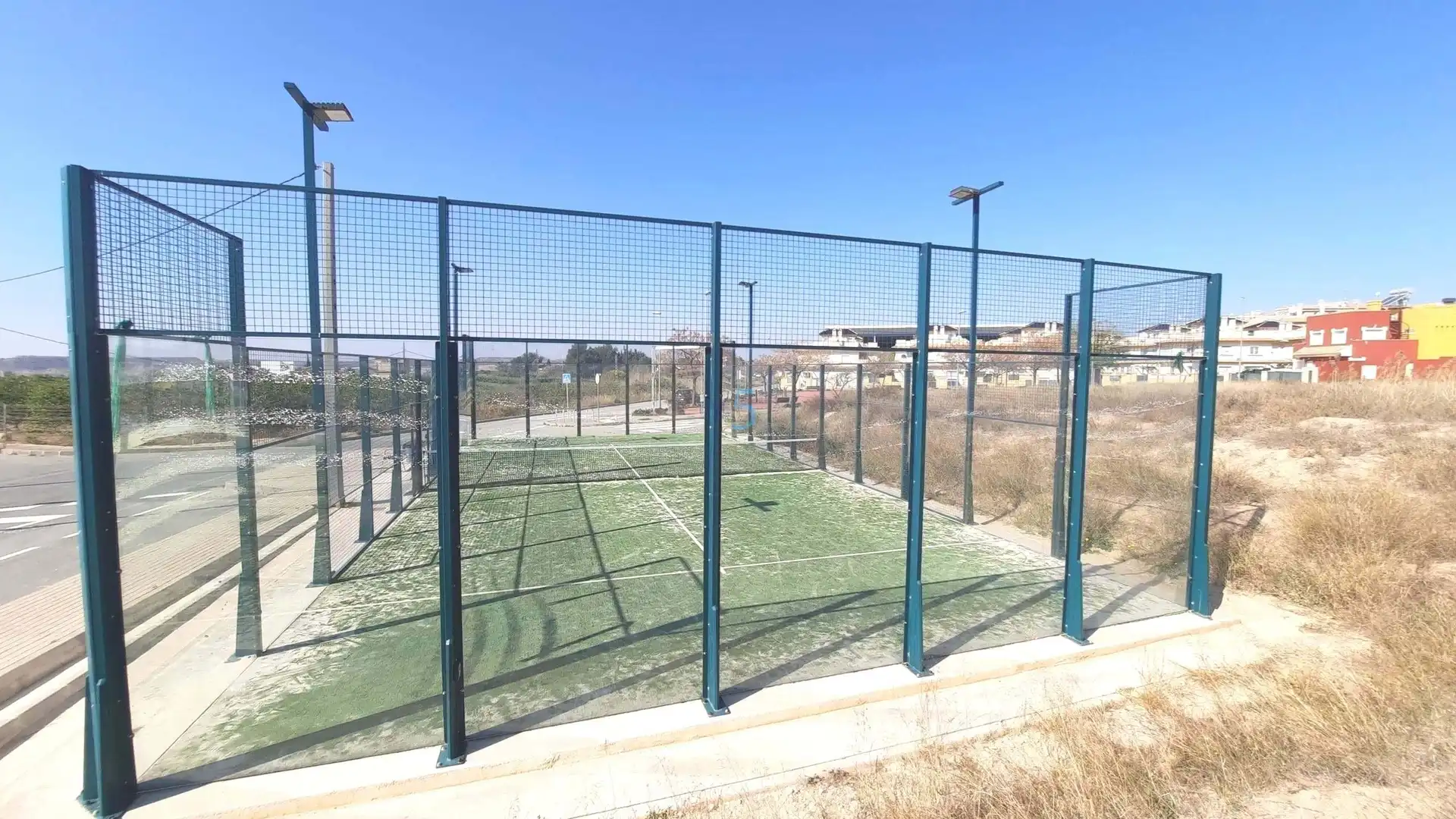 Vista exterior de Casa adosada en venta en Murcia con Aire acondicionado, Piscina y Amueblado