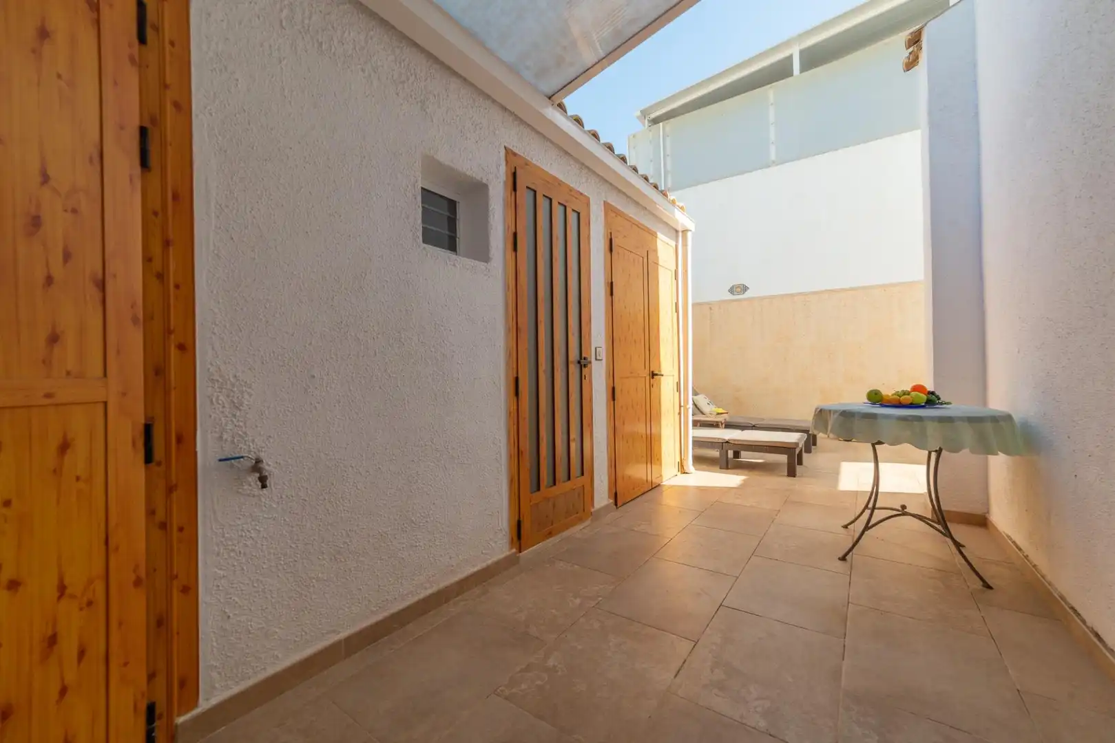 Terraza de Casa adosada en venta en San Javier con Aire acondicionado, Calefacción y Jardín privado