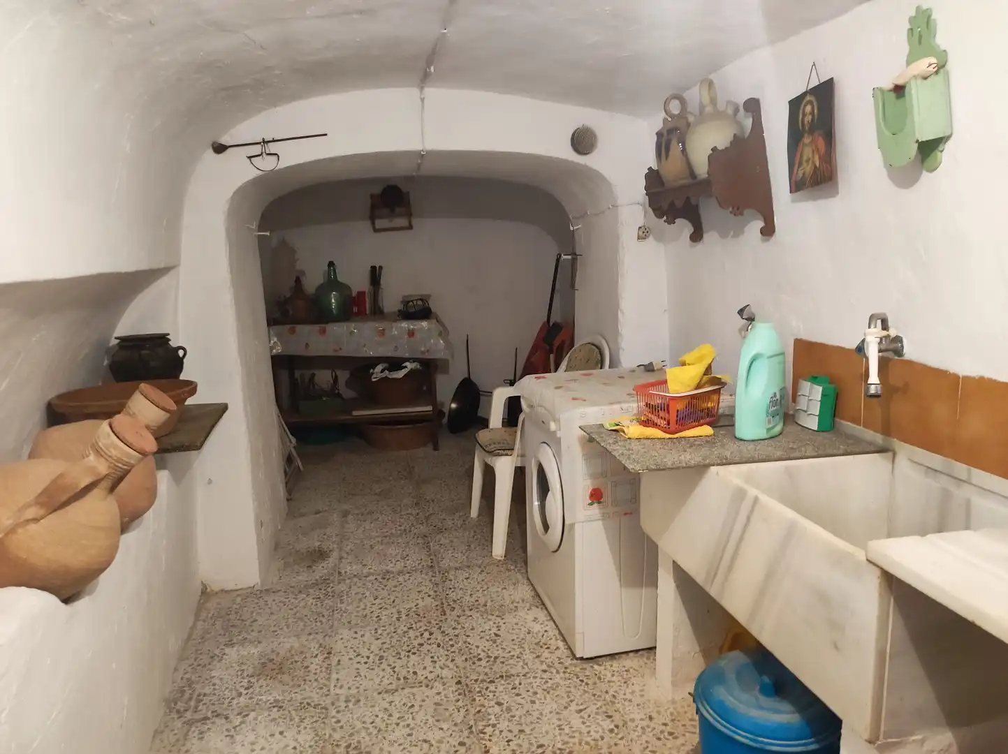 Cuina de Casa o xalet en venda en Ontur amb Terrassa i Moblat